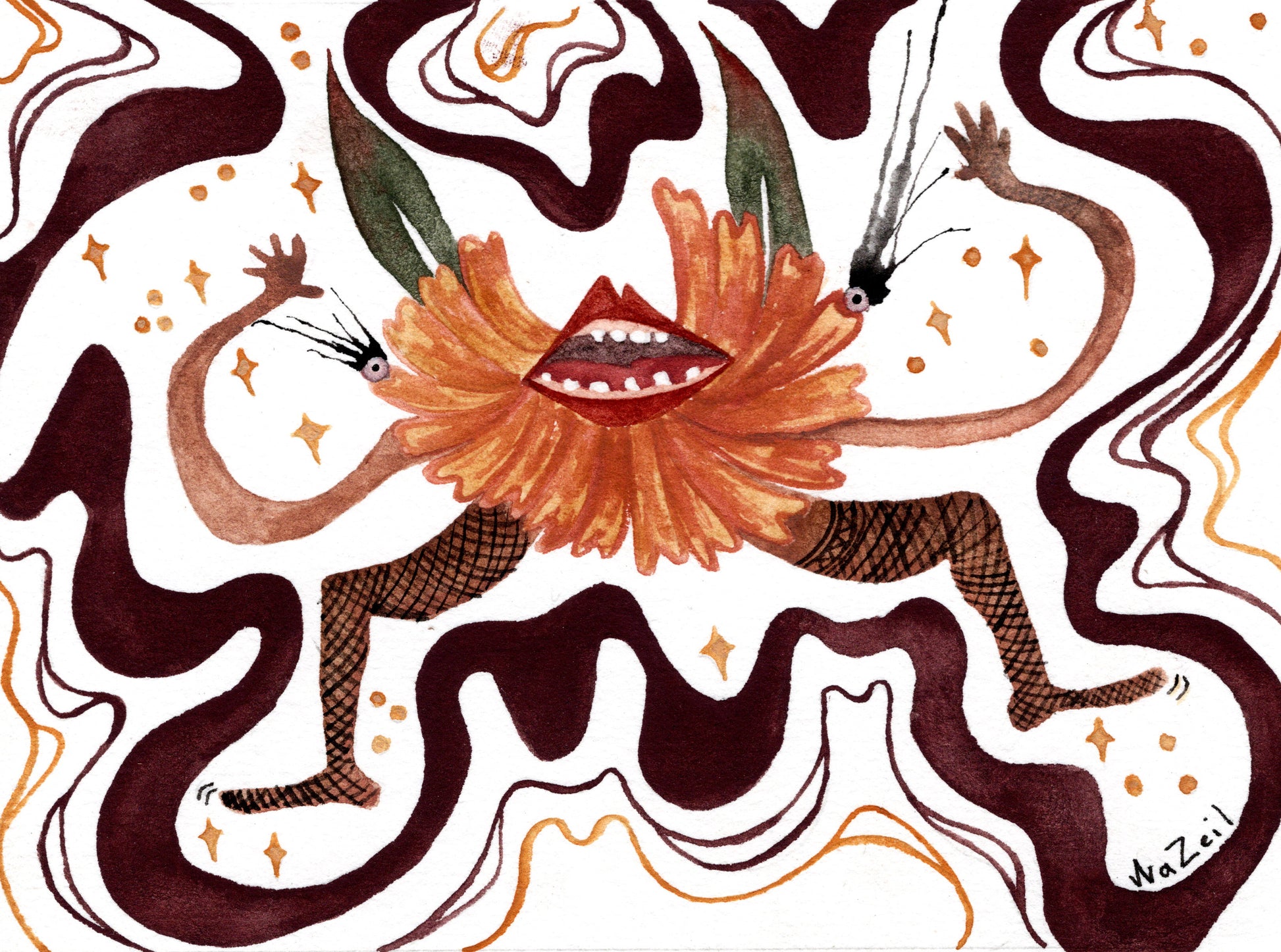 Flower Fishing