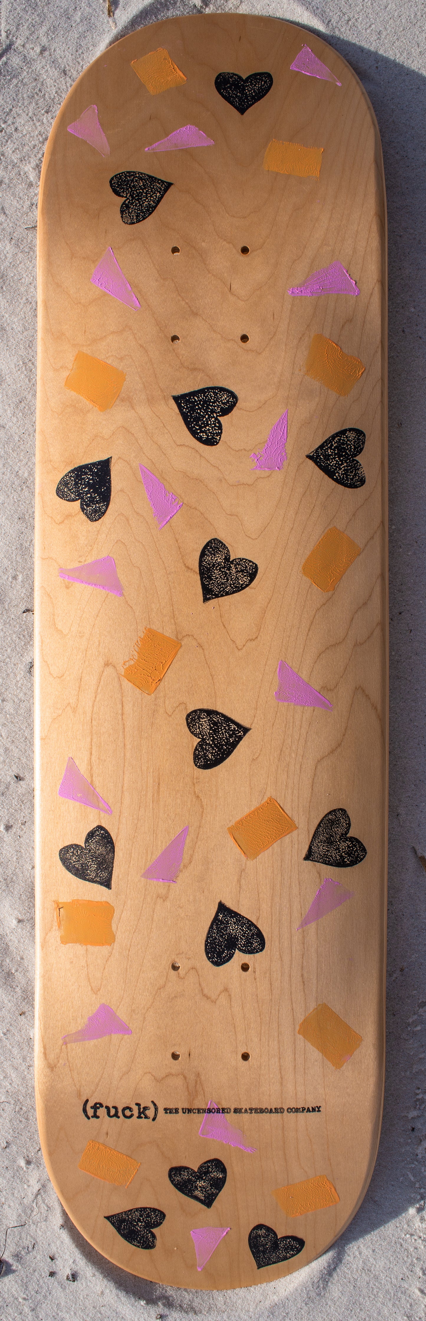 useless(fuck) Terrazzo Hearts 8.25 Deck