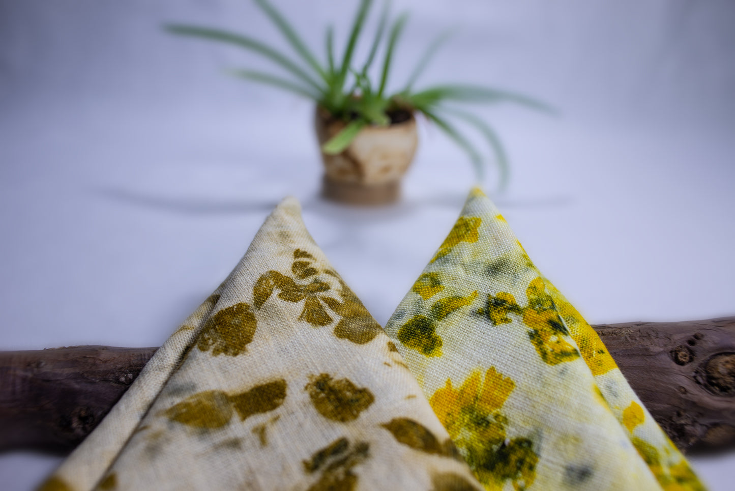 Eco-Printed Handkerchiefs