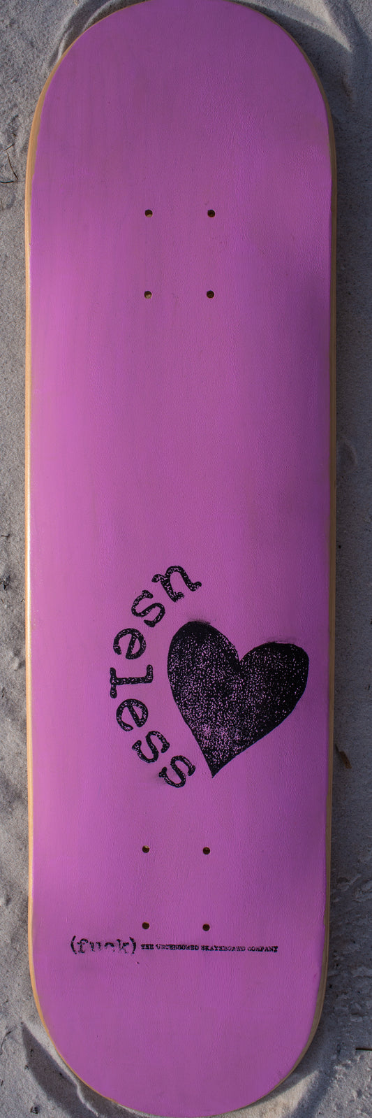 useless(fuck) Pink Heart 8.25 Deck