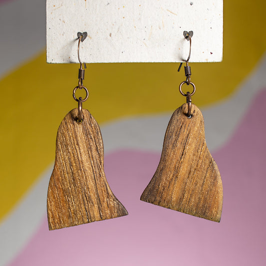 wood(ears) Earrings I