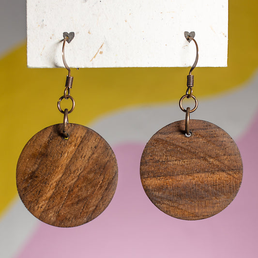 wood(ears) Earrings II