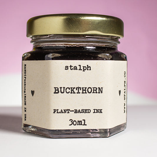 Plant-Based Ink Buckthorn