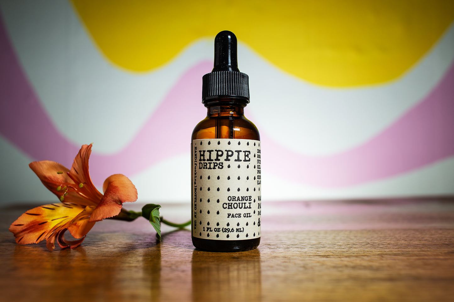 Hippie Drips Orange Chouli Face Oil