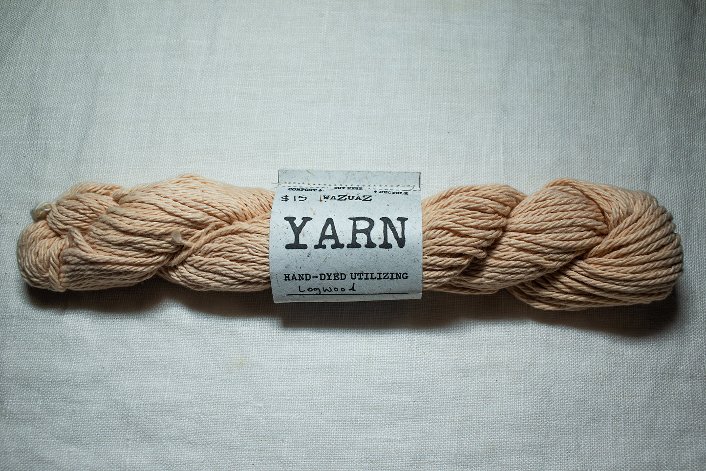 Naturally Dyed Logwood Yarn