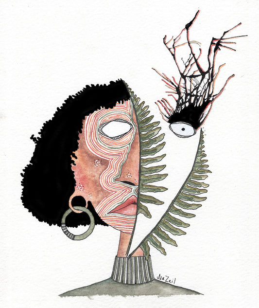 A Woman Unfurling